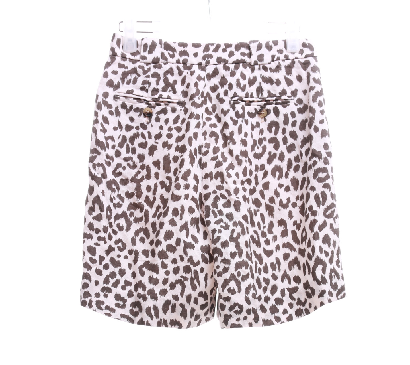 J.Crew Cream Leopard Short Pants
