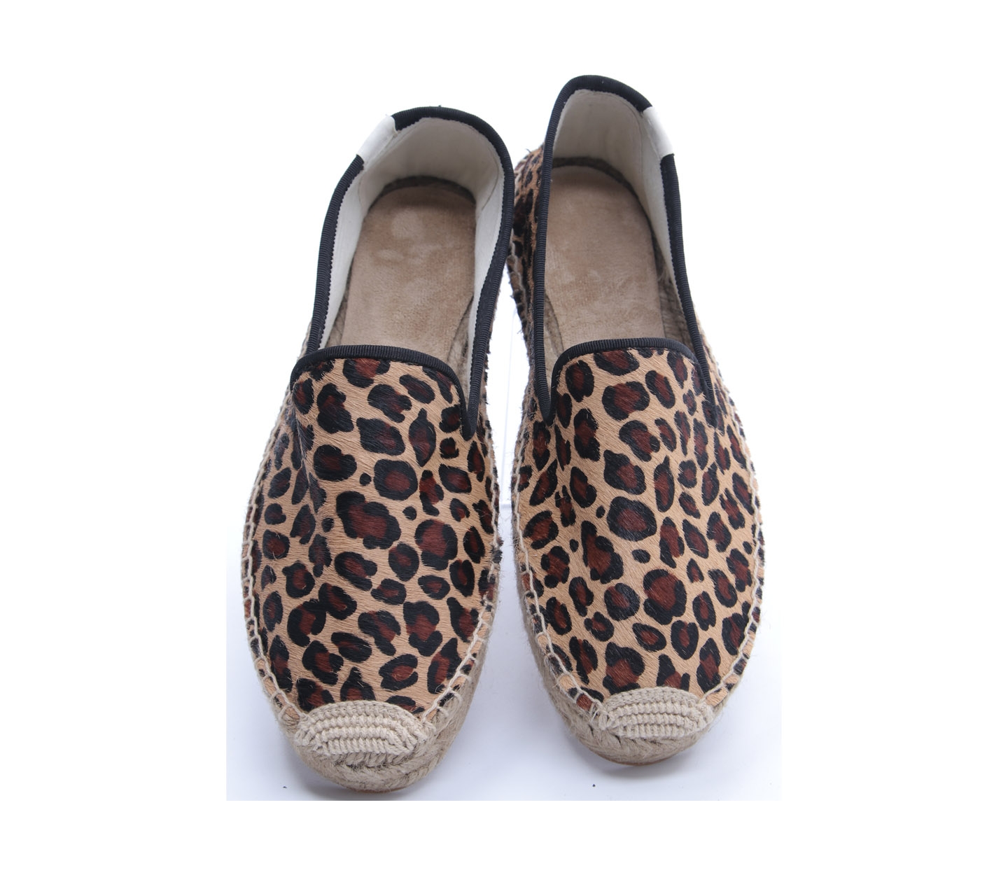 Soludos Brown & Black Leopard Slip OnSneakers