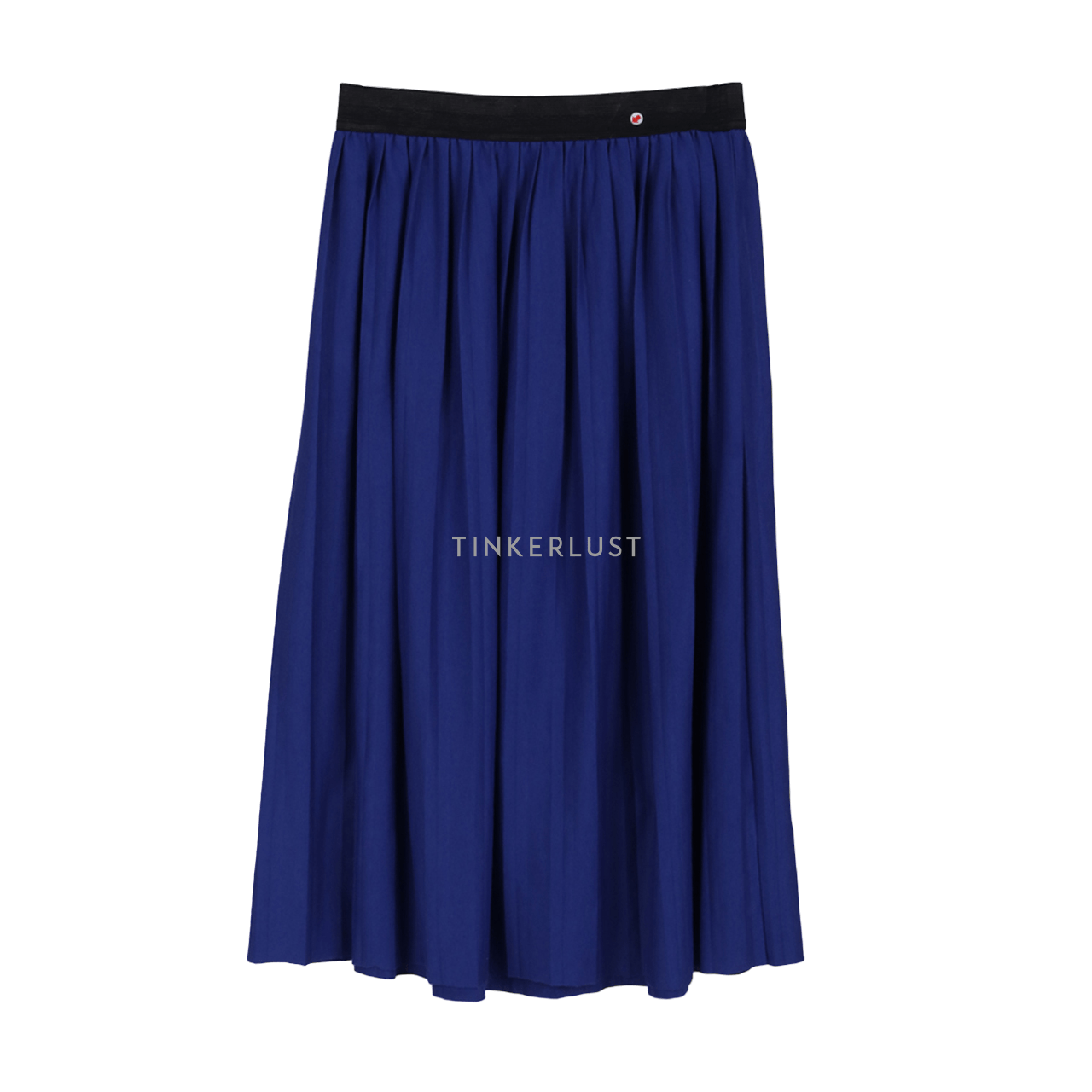 Alowalo Dark Blue Midi Skirt