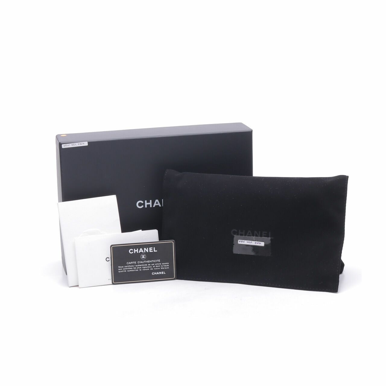 Chanel Caviar LGHW Wallet on Chain Shoulder Bag