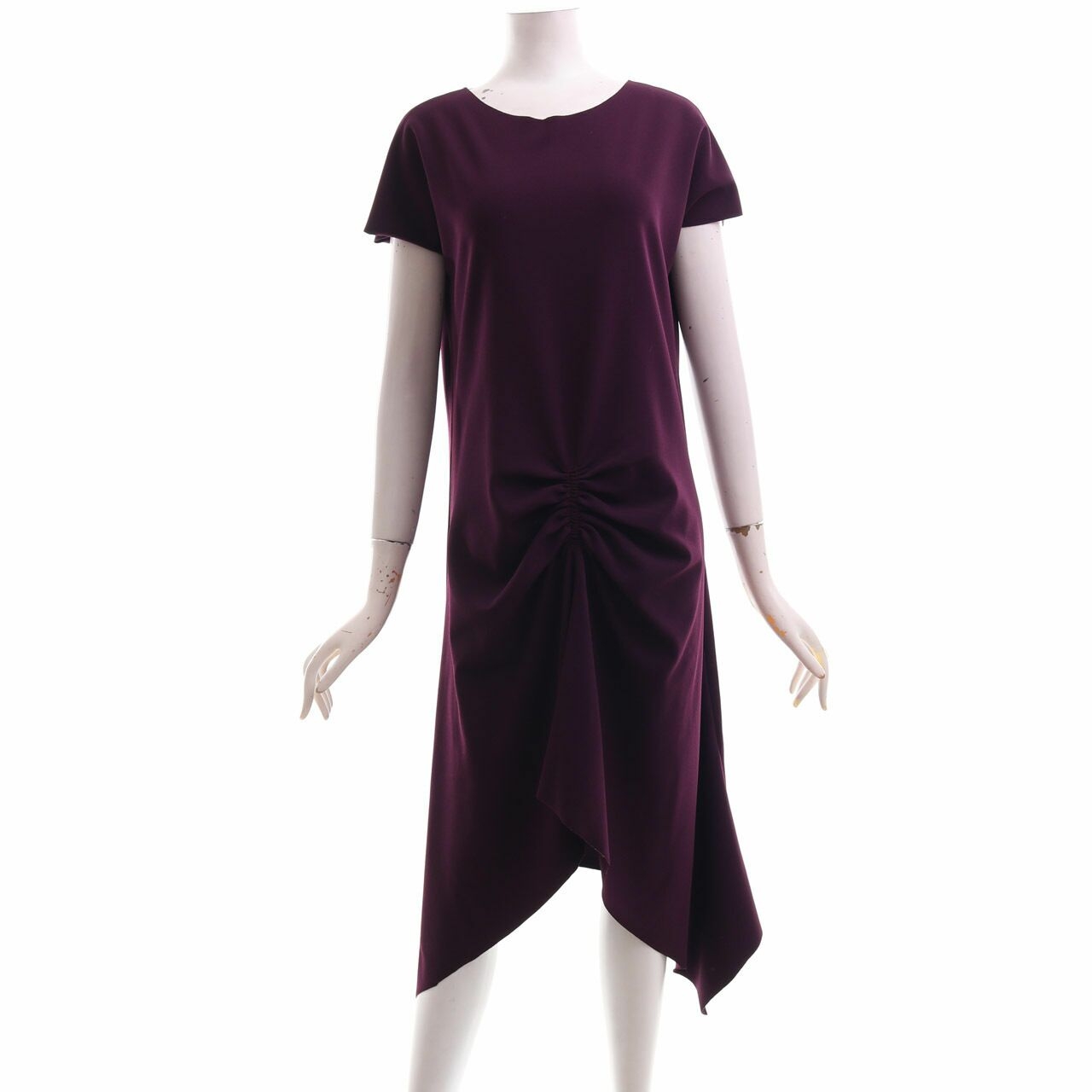 Valentina Mecca Purple Mini Dress