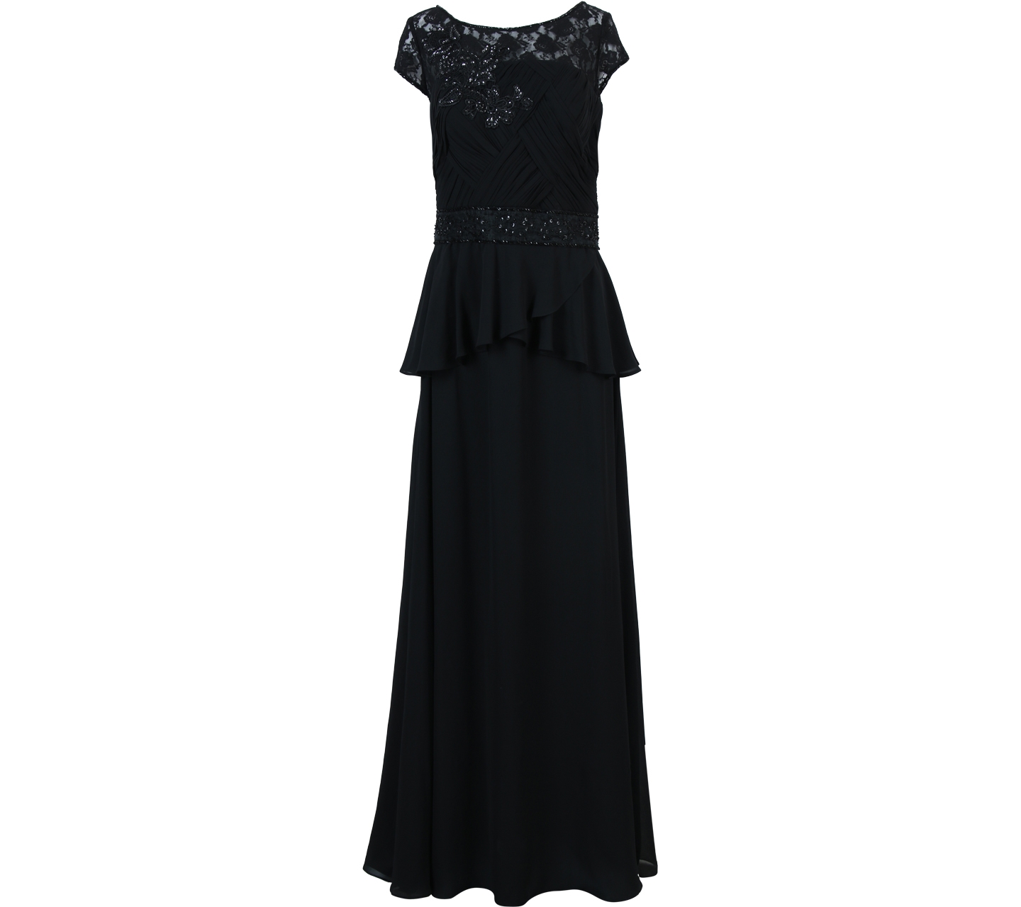 Fluorescence Black Long Dress