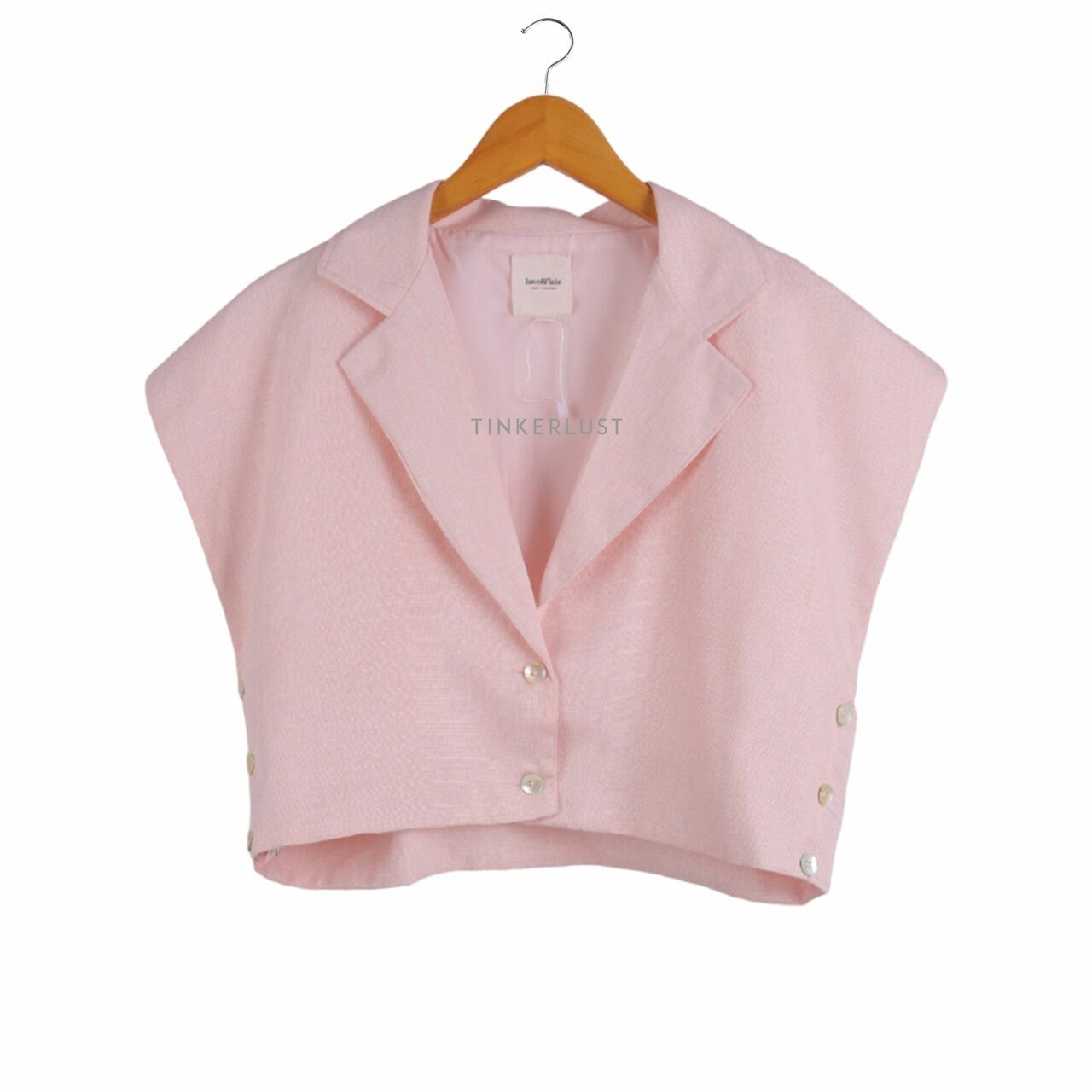 love-and-flair Soft Pink Vest