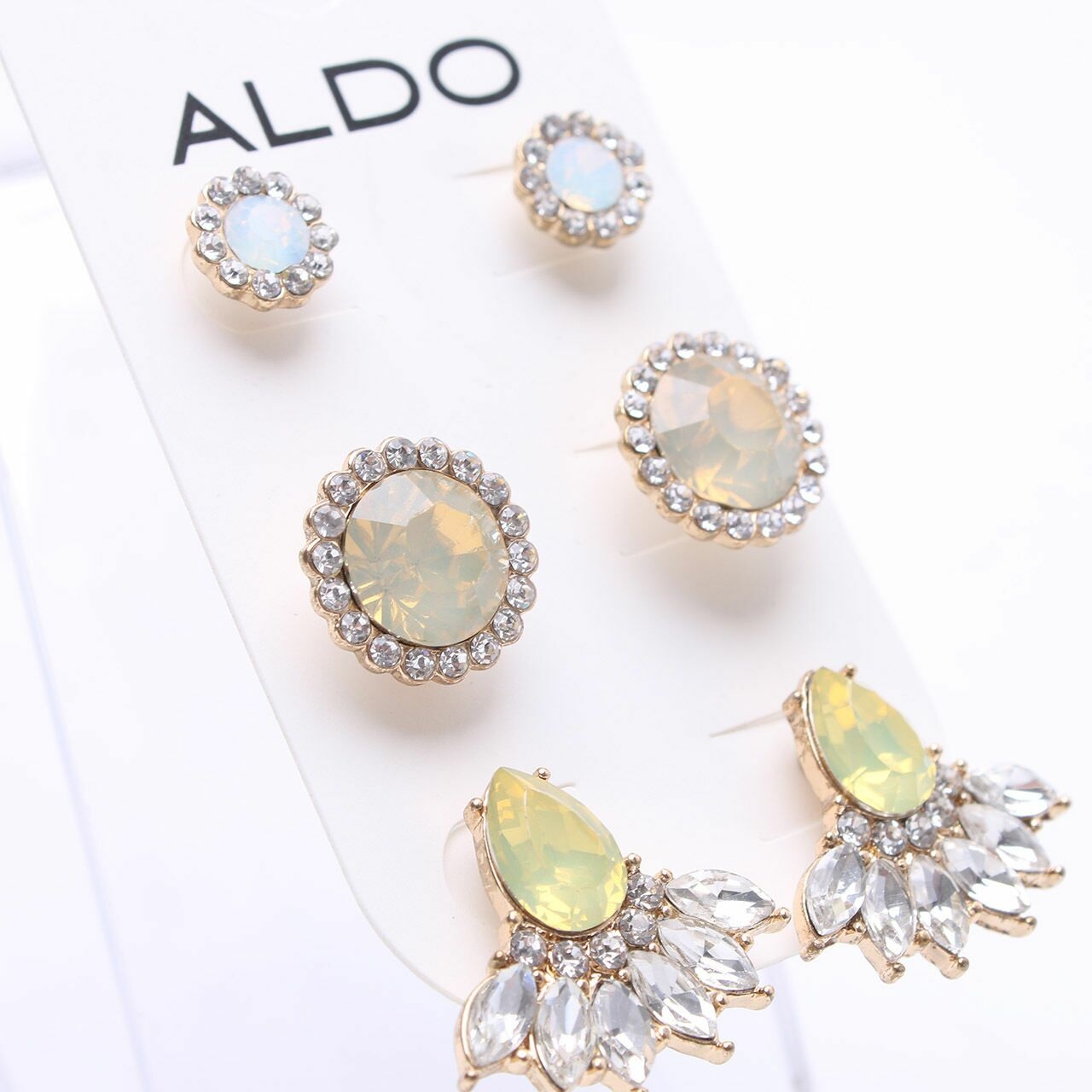 Aldo Gold 3 Sets Earrings
