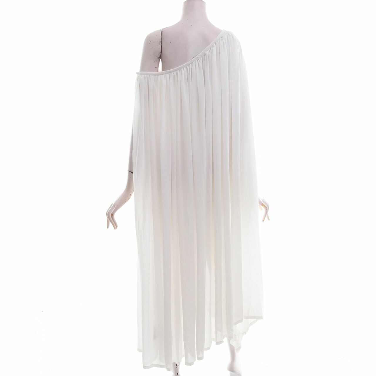 Nerveux White Midi Dress