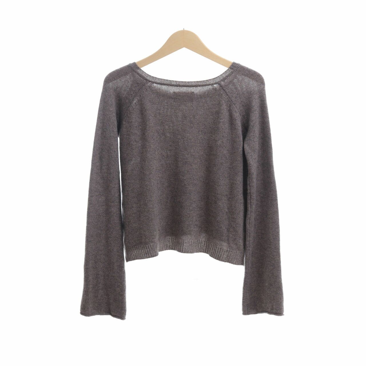 Zadig Voltaire Grey Knit Blouse