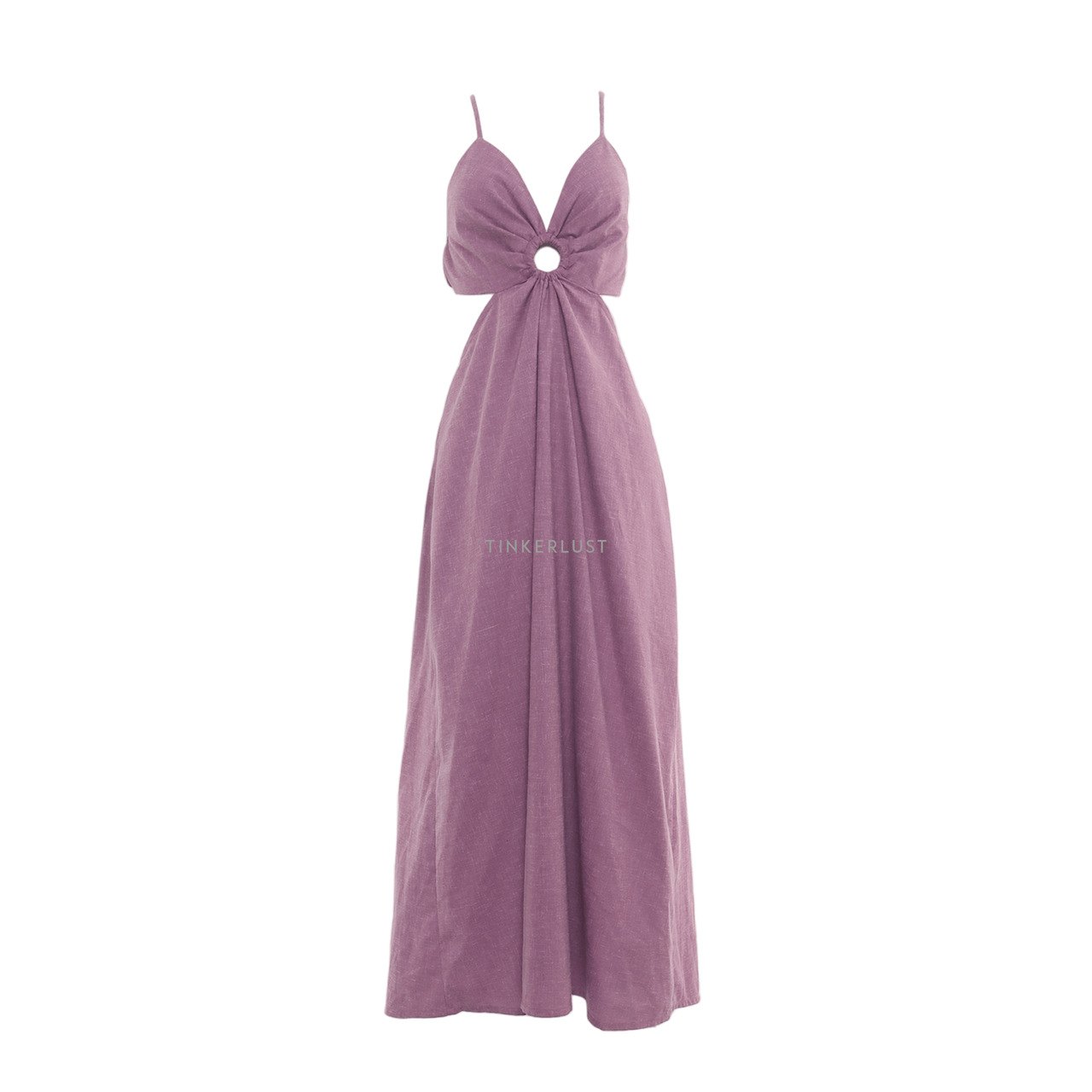 Paulina Katarina Purple Long Dress