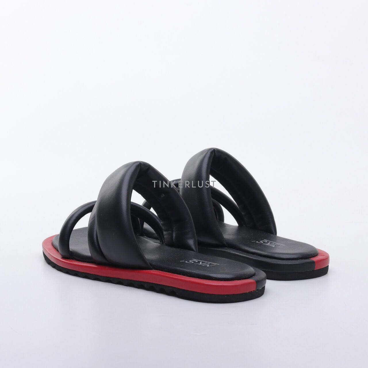 MKS Black & Red Sandals