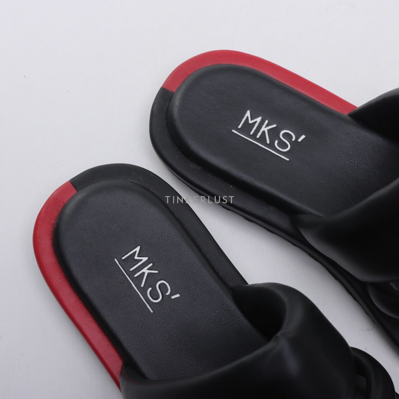 MKS Black & Red Sandals