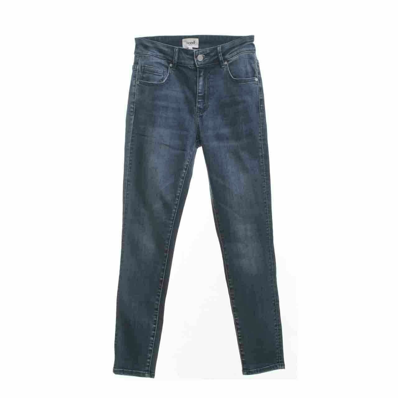 Seed Heritage Navy Long Pants Jeans