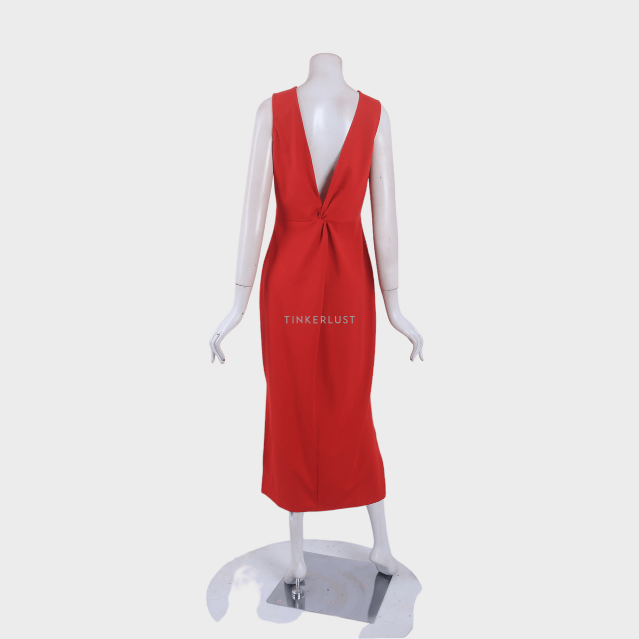 Love, Bonito Red Slit Long Dress
