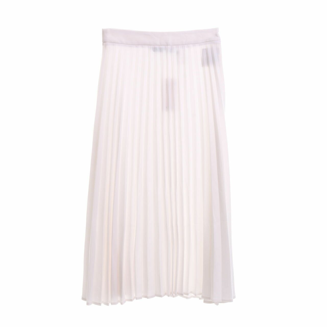 Alowalo White Maxi Skirt