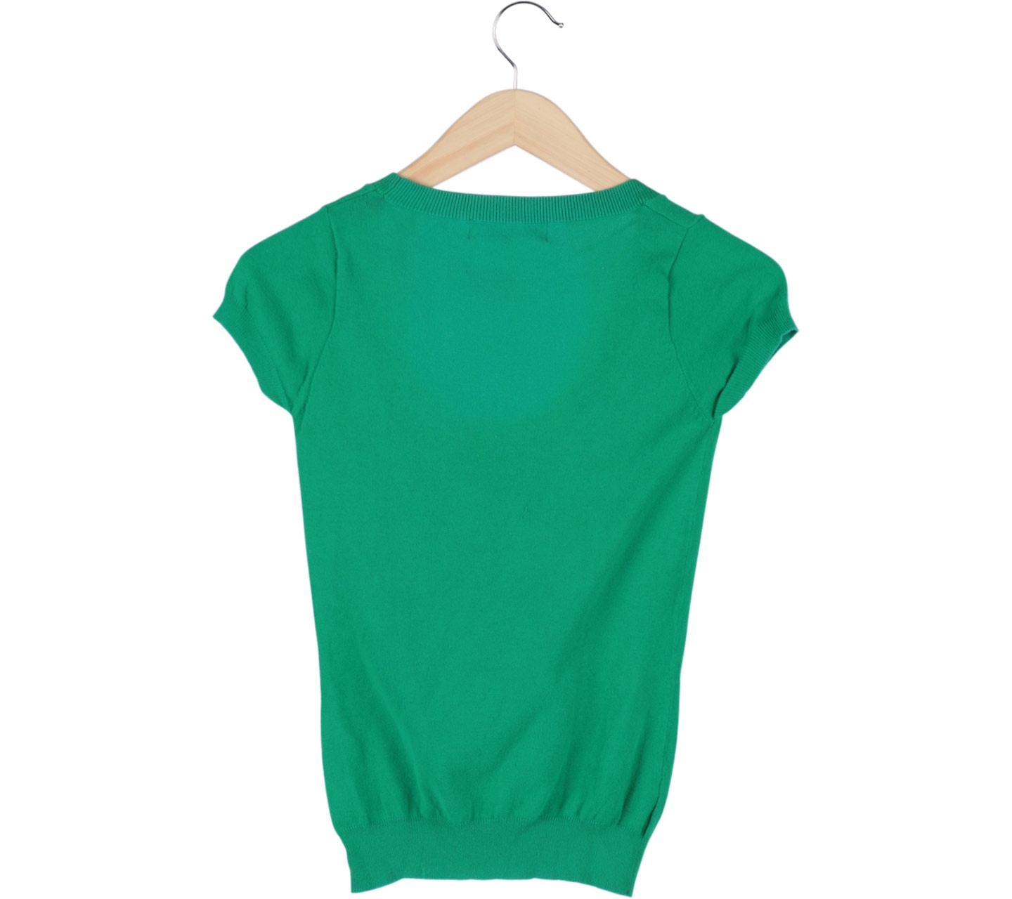 Zara Green Knitted Blouse