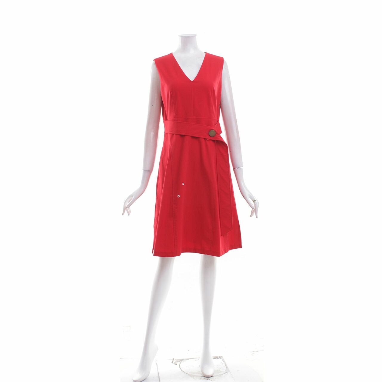 IRoo Red Midi Dress