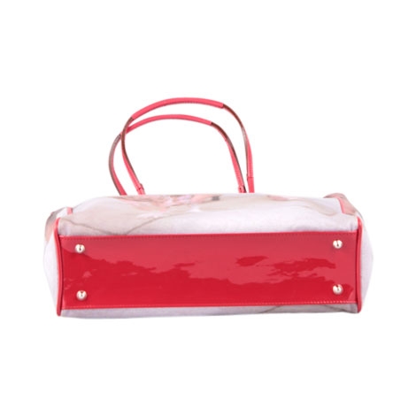 Anya Hindmarch Red Doggy Tote Bag
