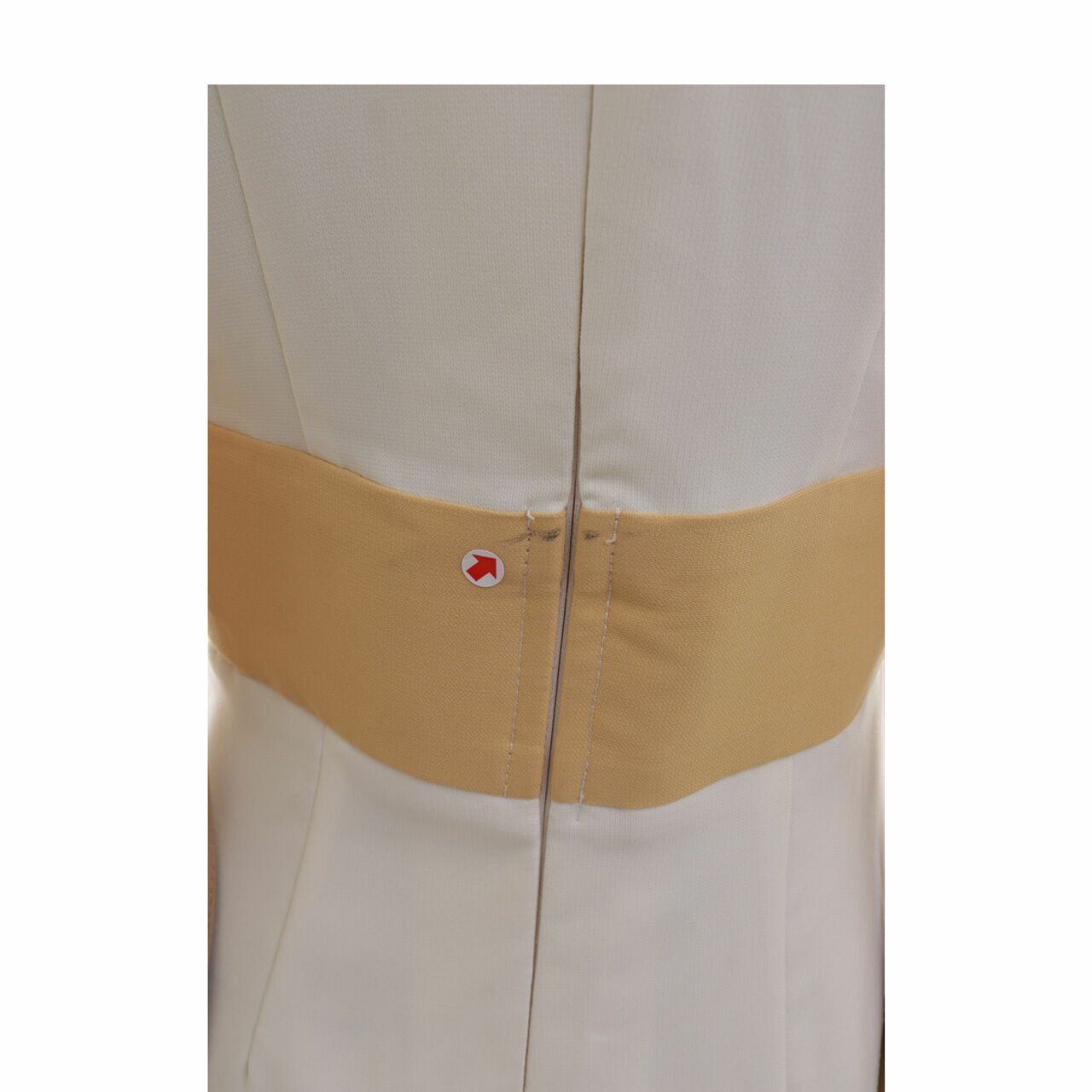 Azalea Cream Asymmetric Mini Dress