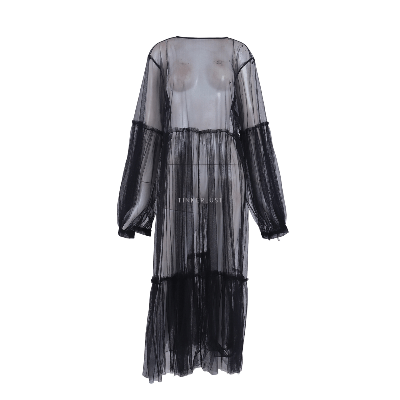 Private Collection Black Tulle Outer