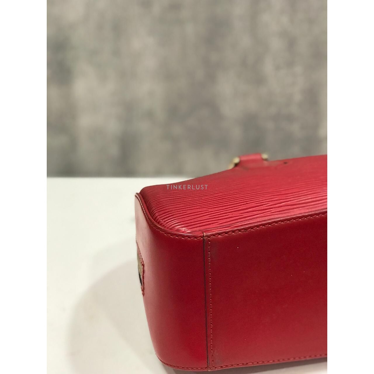 Louis Vuitton Jasmin Epi Leather Red 1999 Handbag
