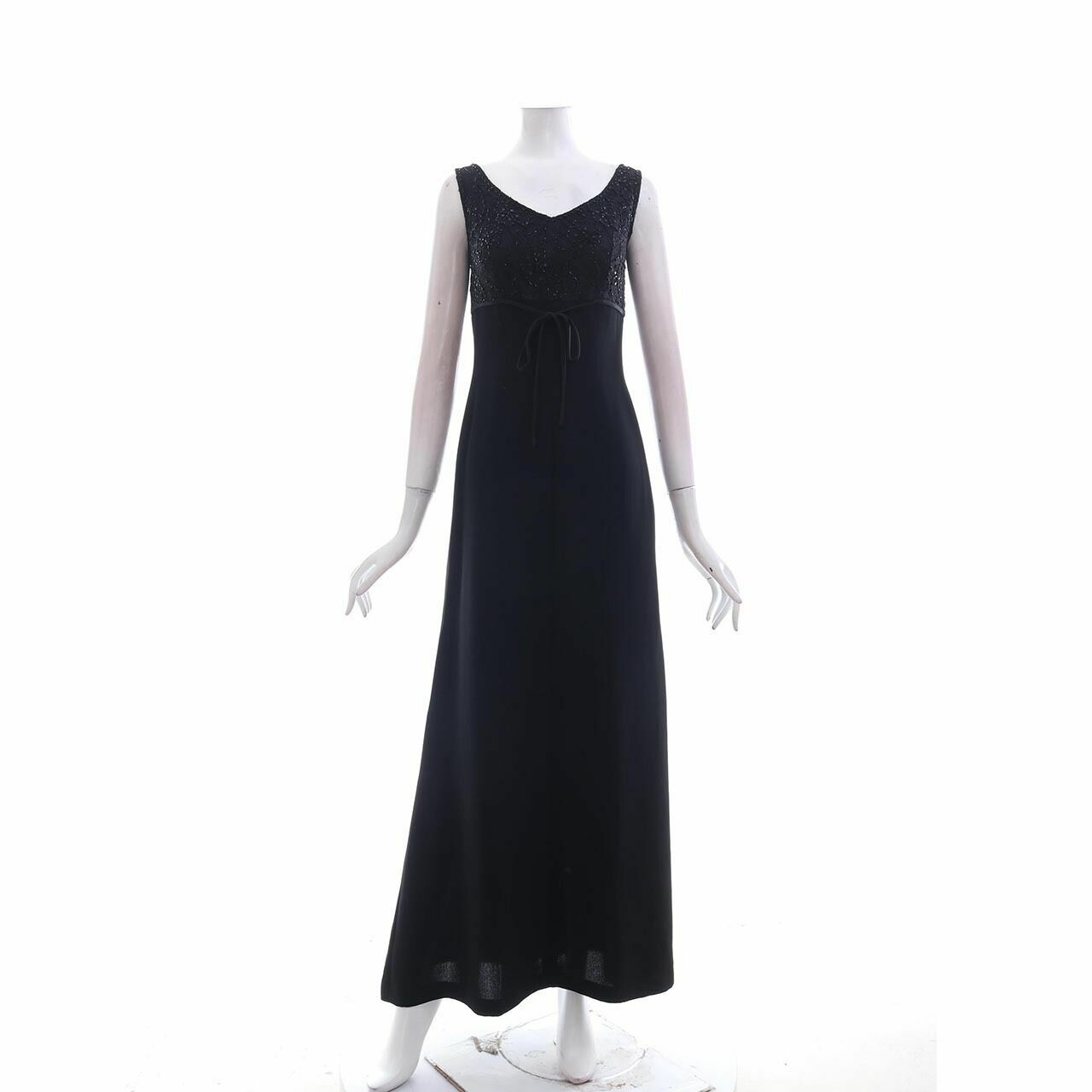 VOTUM By Sebastian & Cristina Black Long Dress