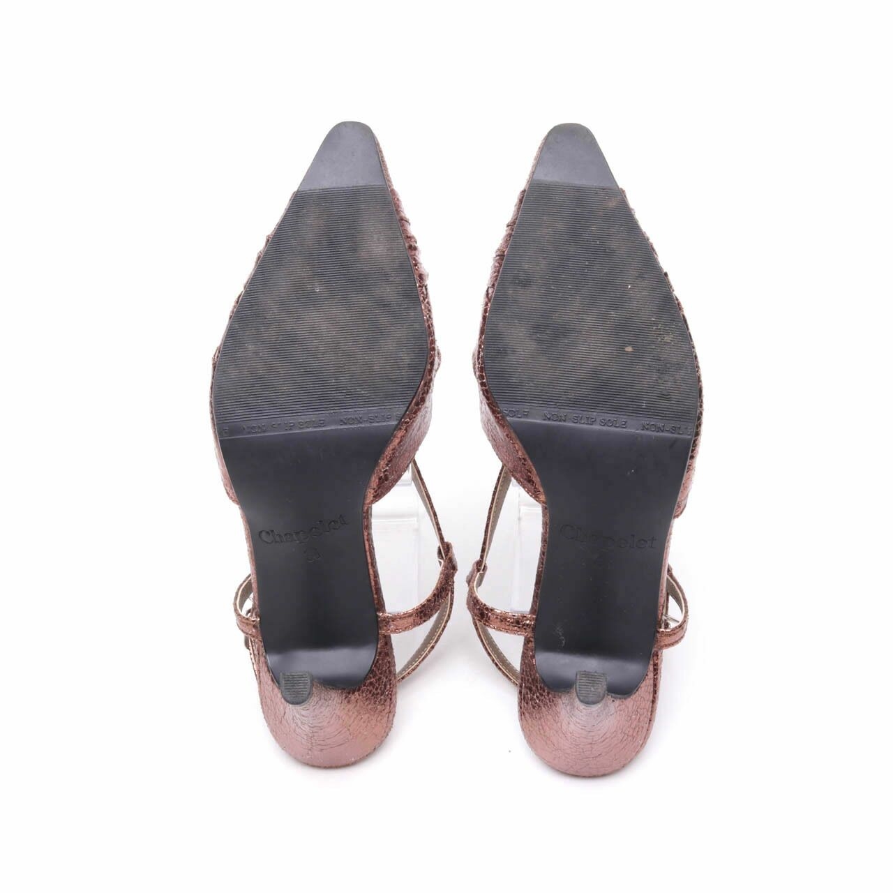 Chapelet Bronze Heels