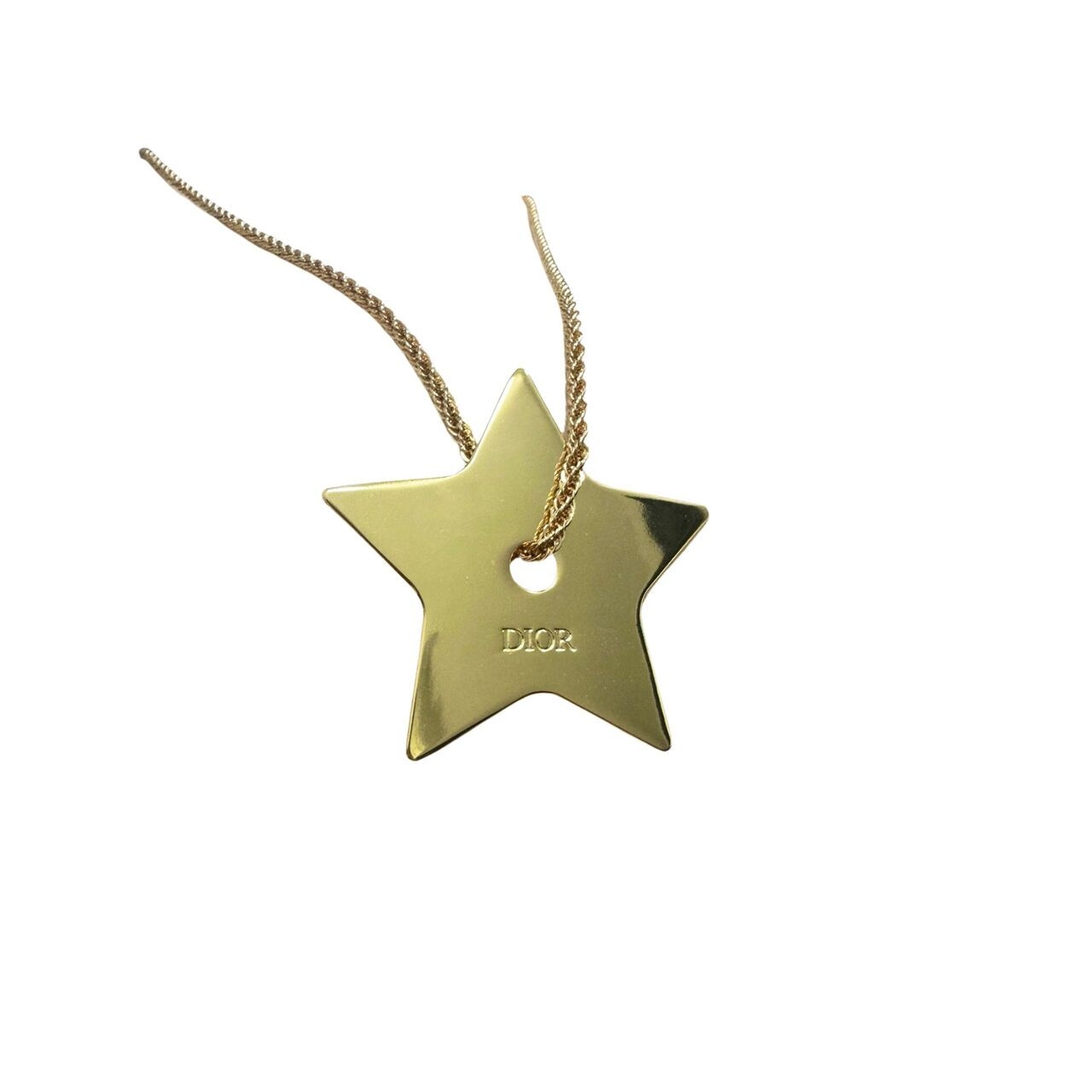 Christian Dior Gold Star Pendant Charm