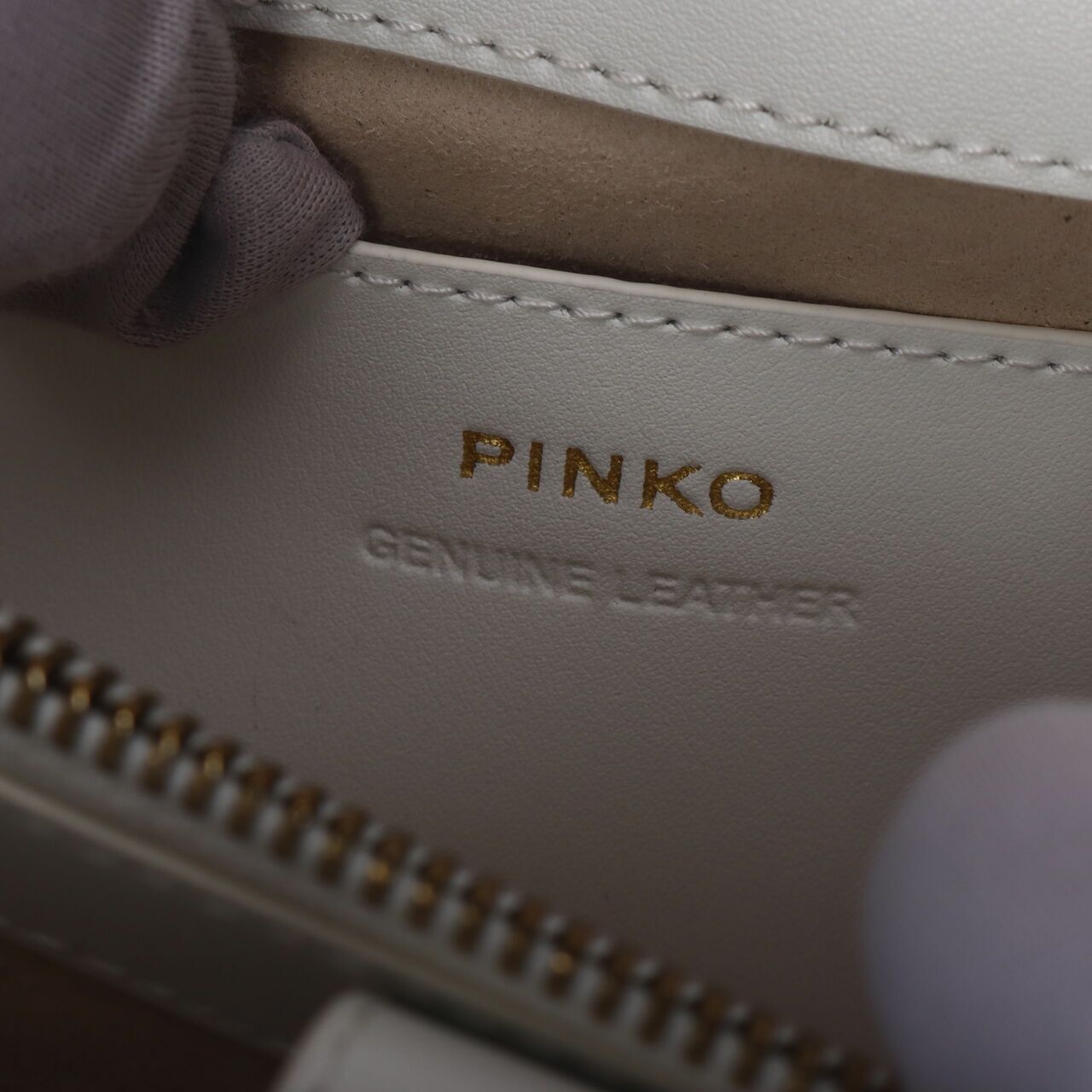 Pinko Mini Love Bag Icon Simply White Sling Bag