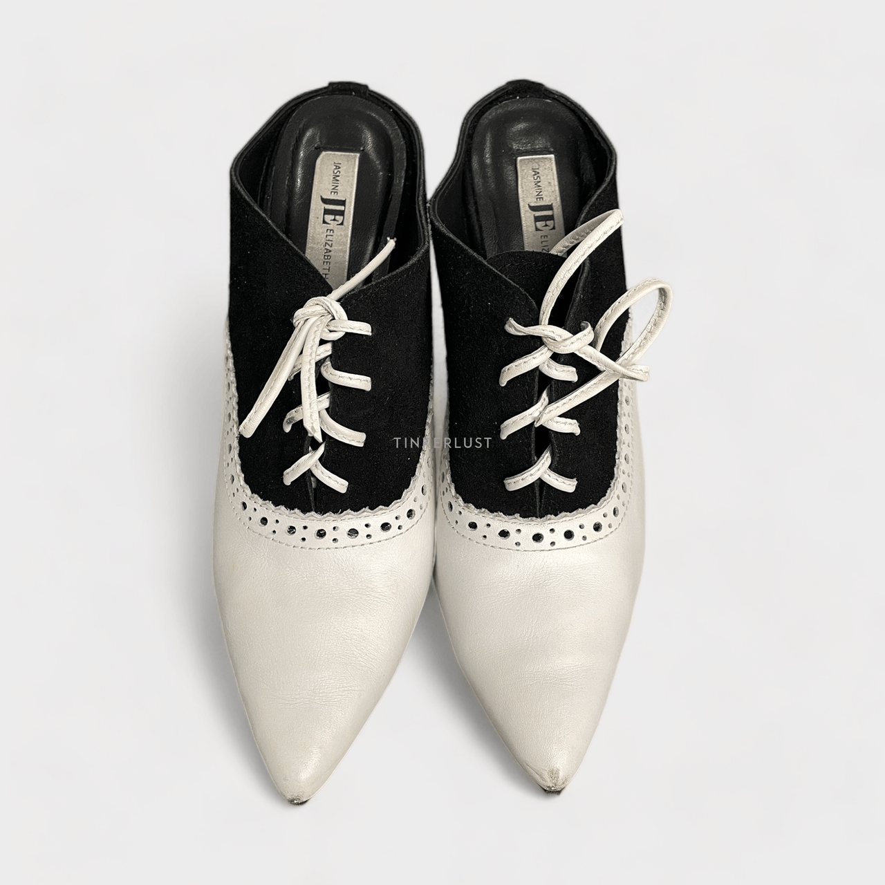 Jasmine Elizabeth Black & White Heels