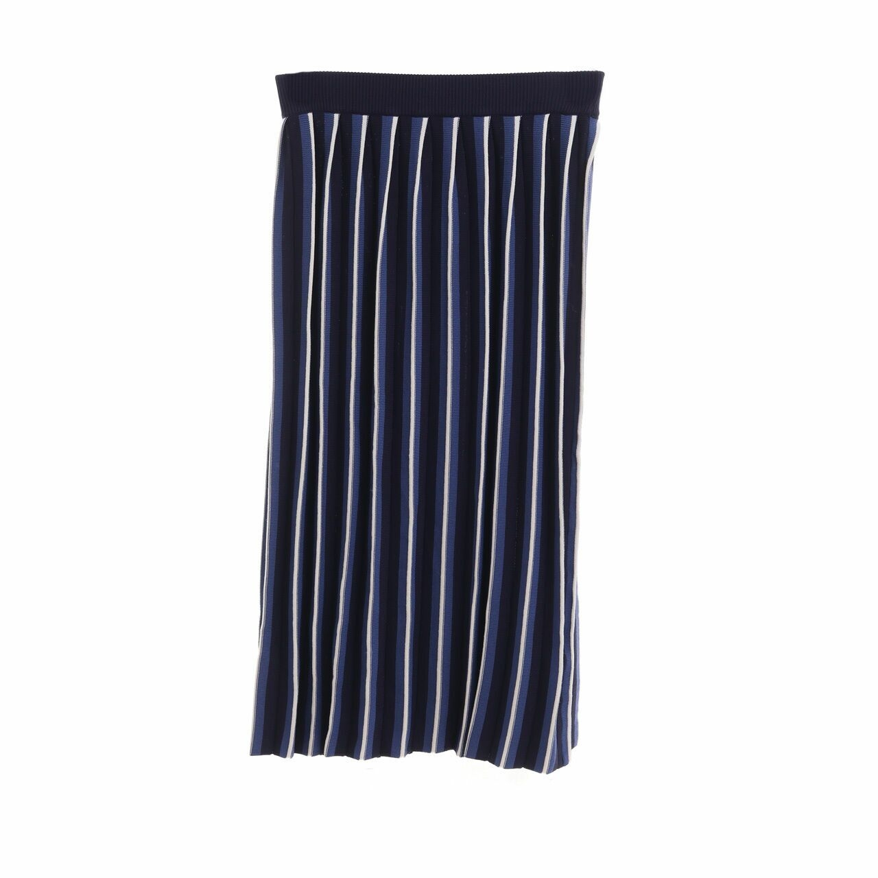 Love, Bonito Navy Stripes Midi Skirt