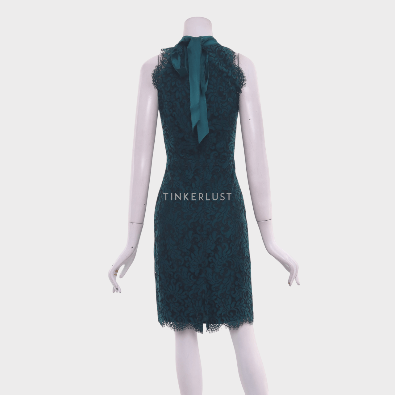 Alannah Hill Teal Lace Mini Dress