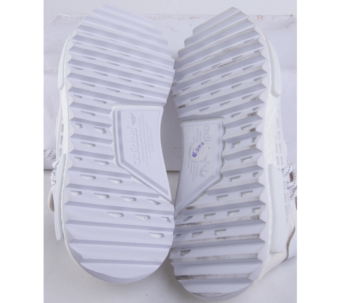 Adidas Human Race NMD Pharell Blank Canvas Sneakers