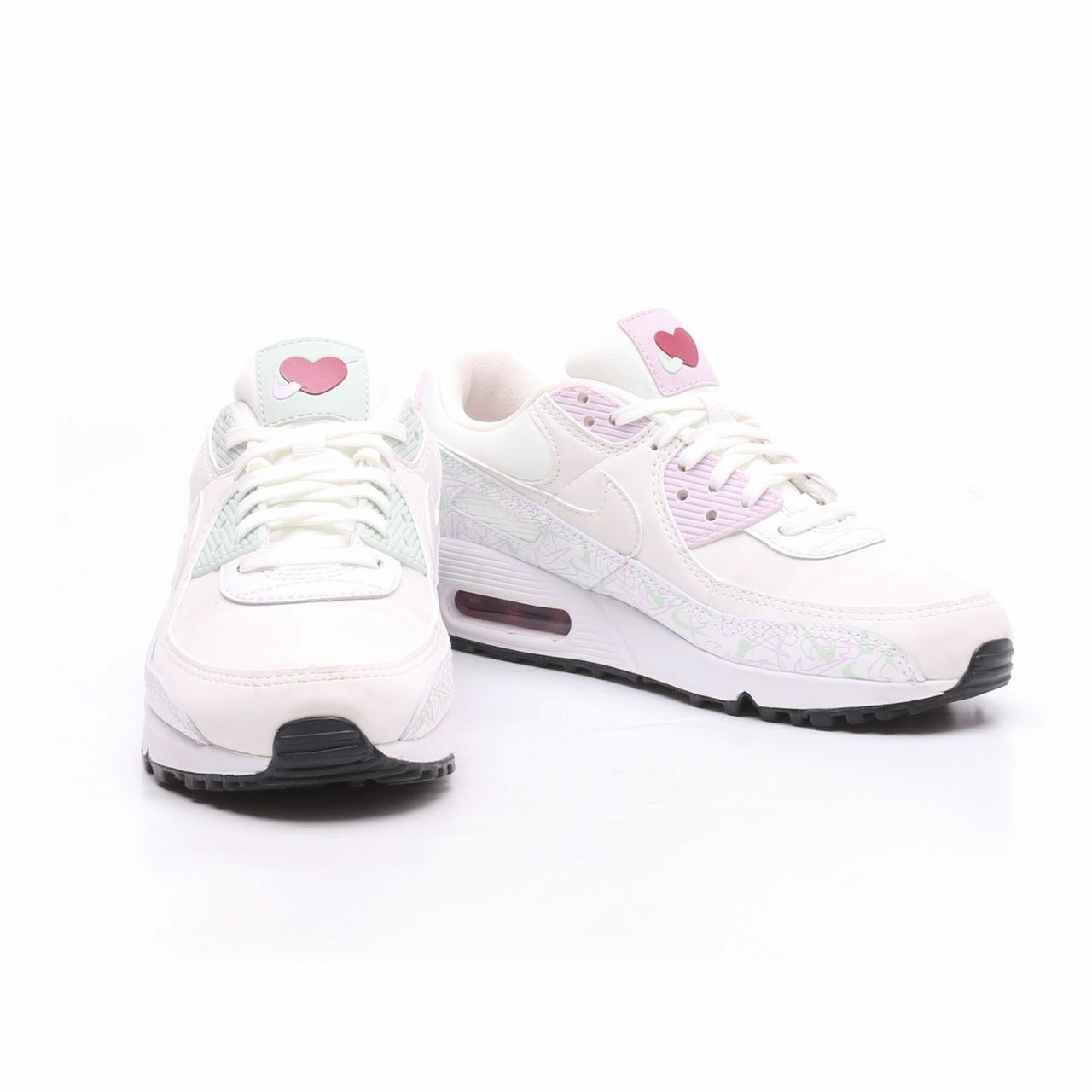 Nike White Air Max 90 Vday Sneakers