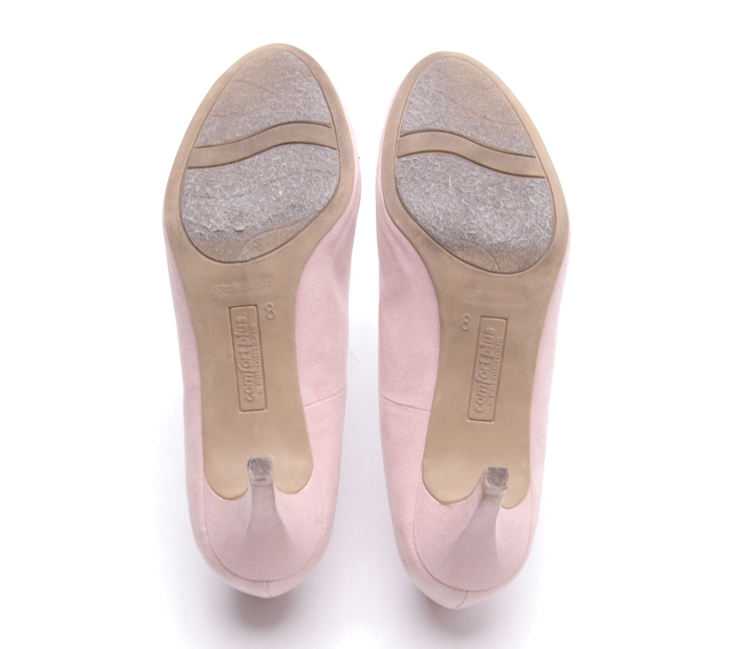 Comfort Plus by Predictions Pink Suede Heels