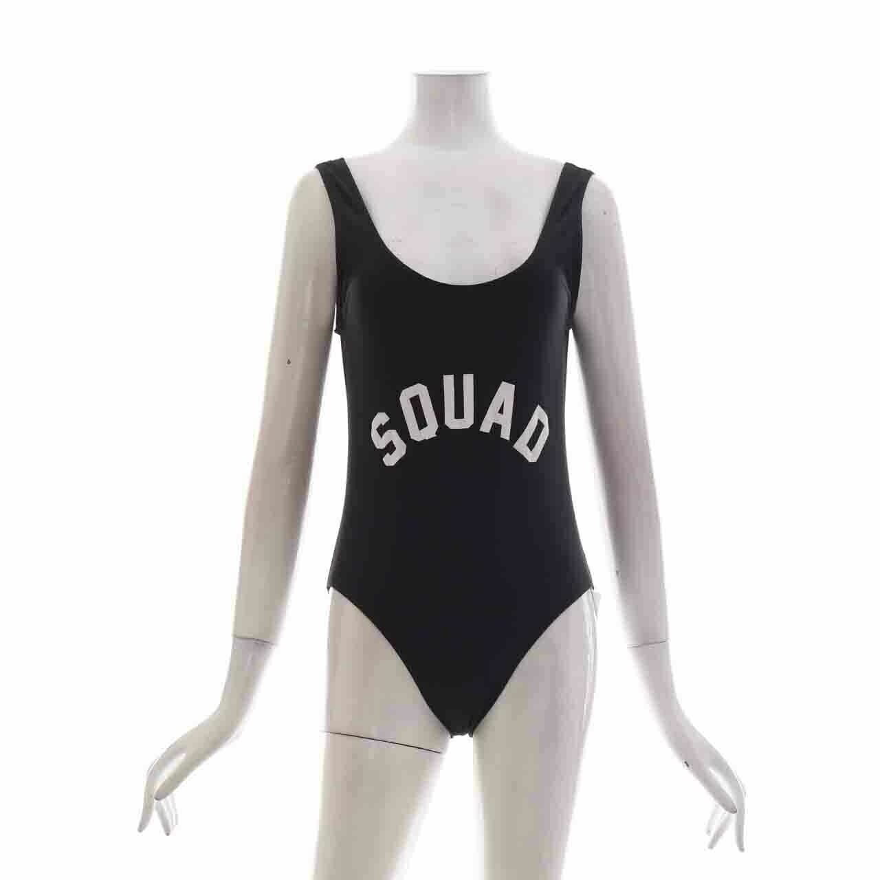 Private Collection Black One Piece Swimsuit