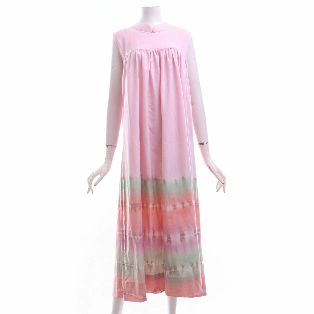 Dian Pelangi Multicolor Midi Dress