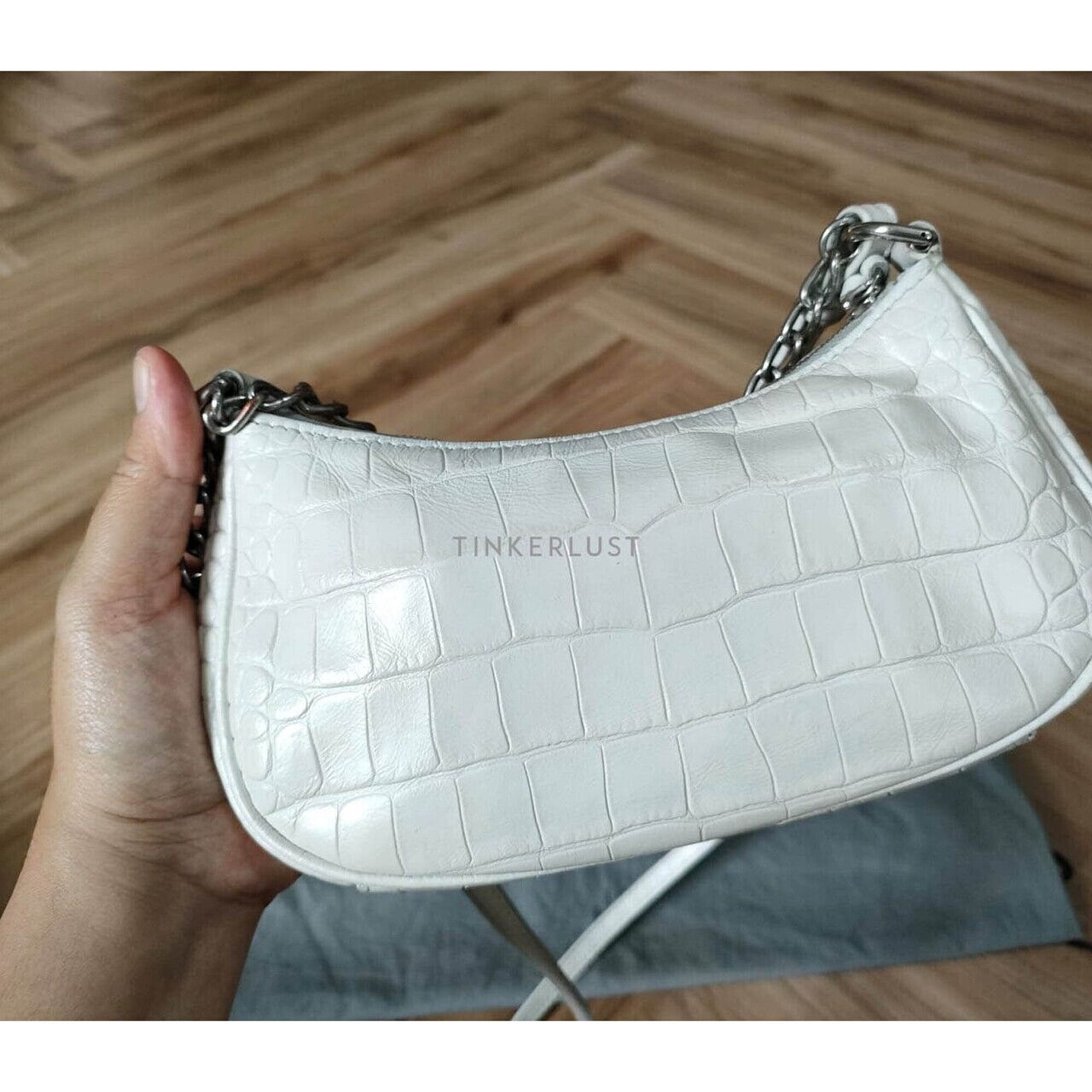 Balenciaga Mini Cagole White 2022 Sling Bag