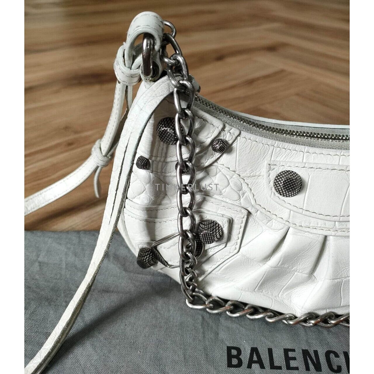 Balenciaga Mini Cagole White 2022 Sling Bag