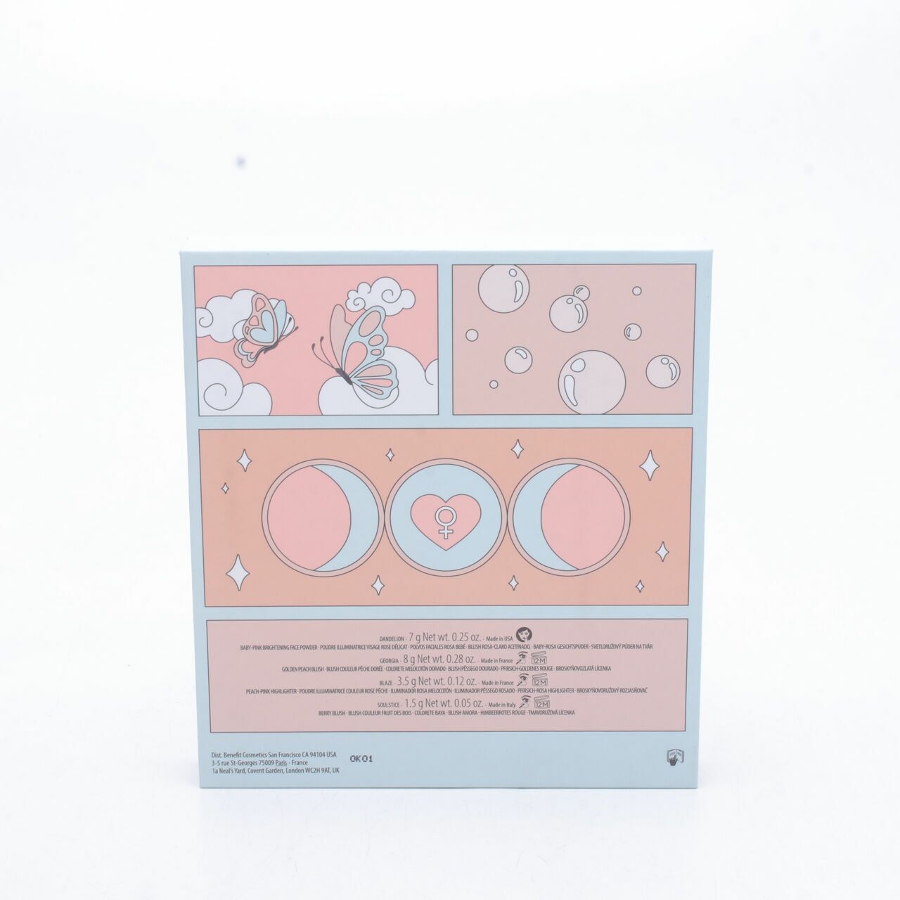 Benefit Air Goddess Fouroscope Sets and Palette