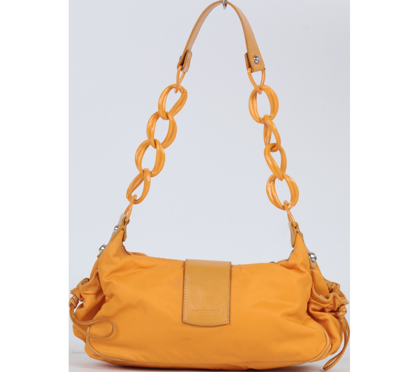 Francesco Biasia Orange Shoulder Bag