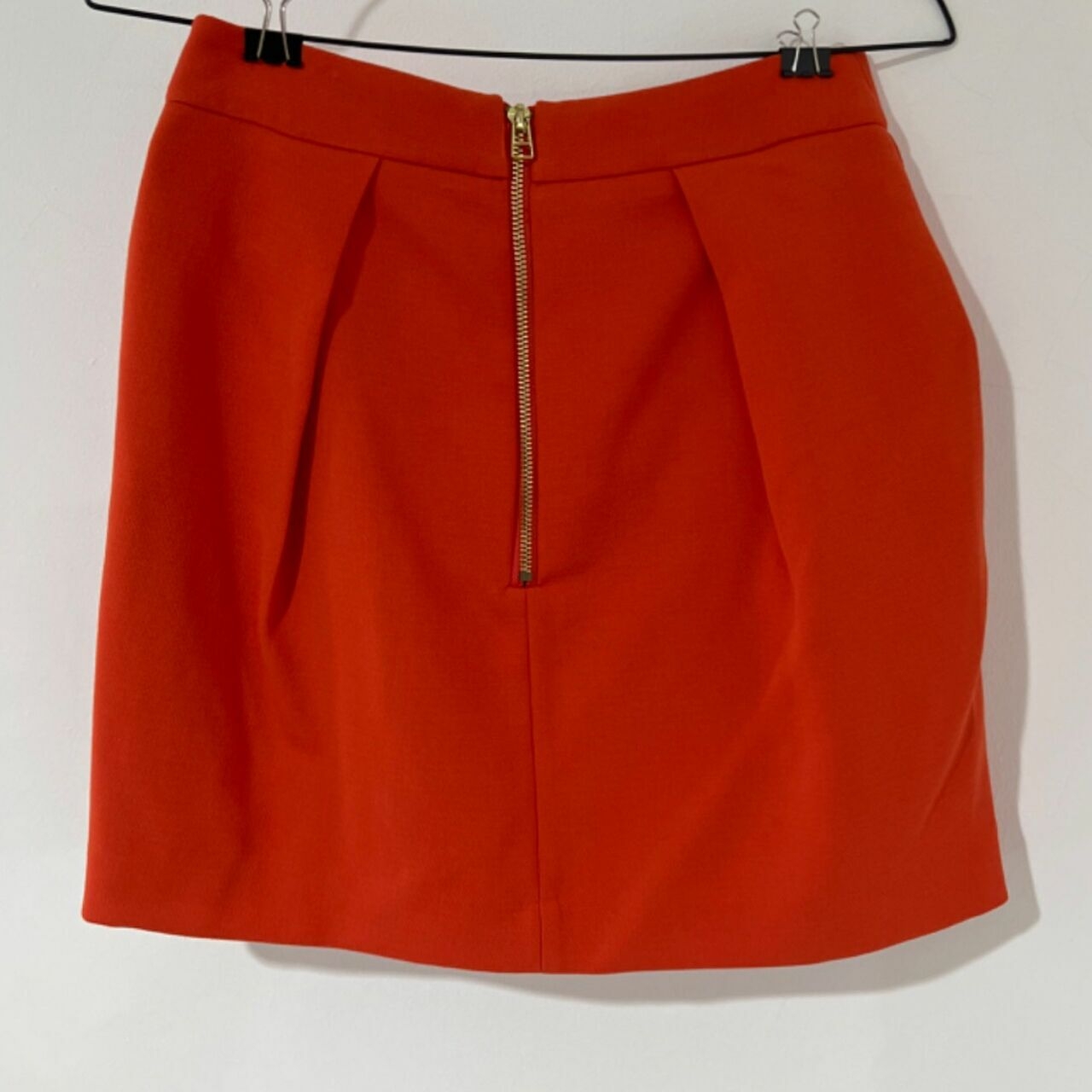 Mango Orange Mini Skirt