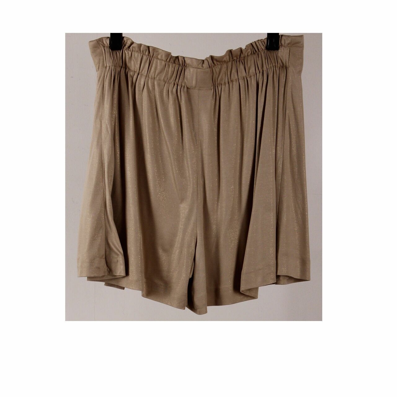 Stylica Brown Metallic Skort Pants