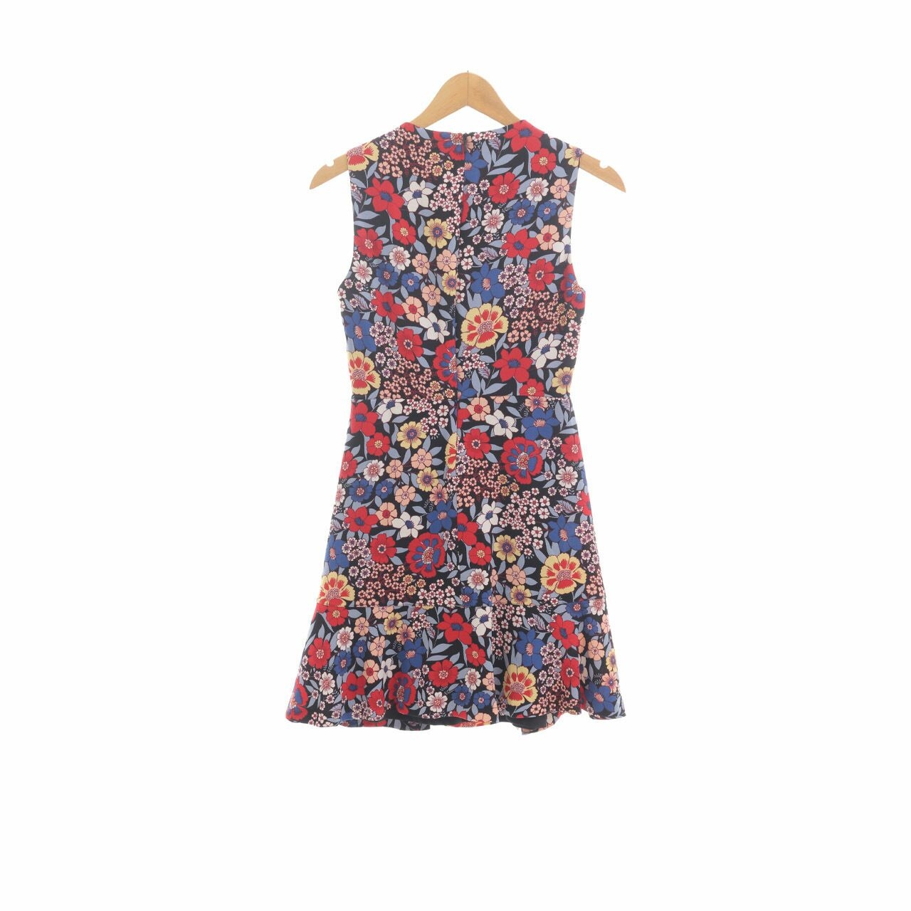 Zara Multicolor Floral Mini Dress