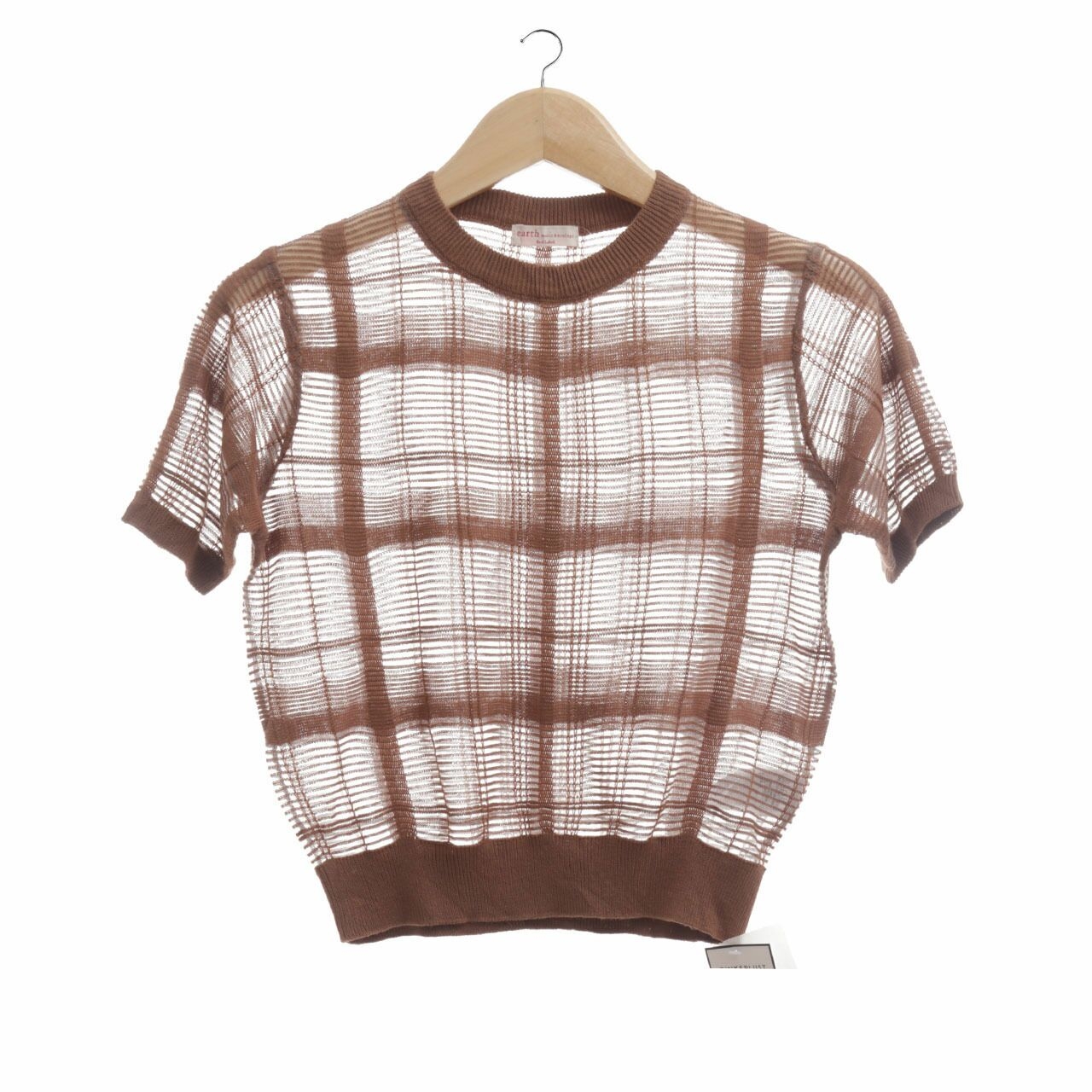earth music & ecology Brown Blouse