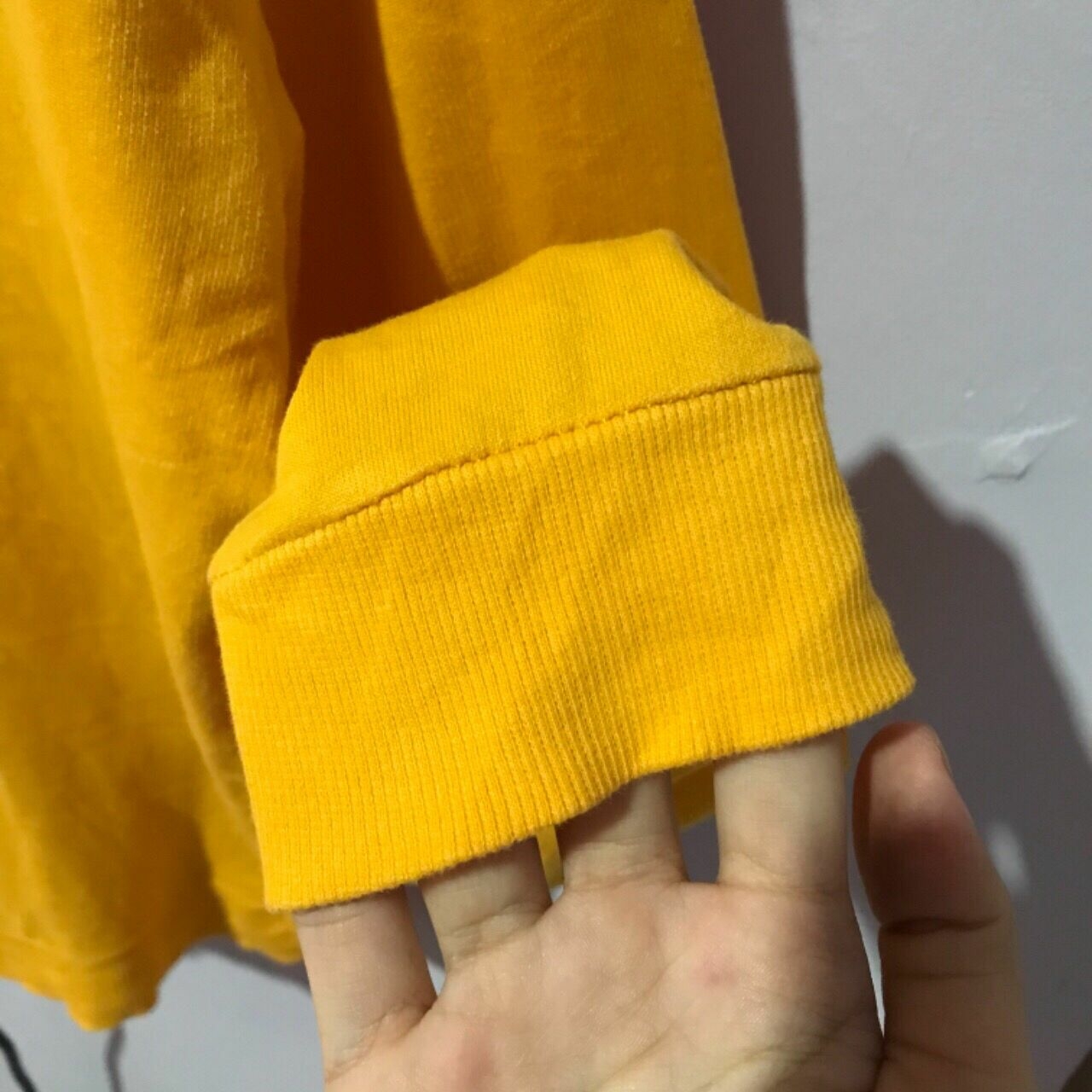 H&M Yellow Sweatshirt