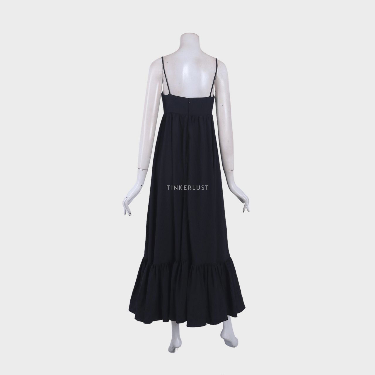 Malika By Modelano Black Long Dress