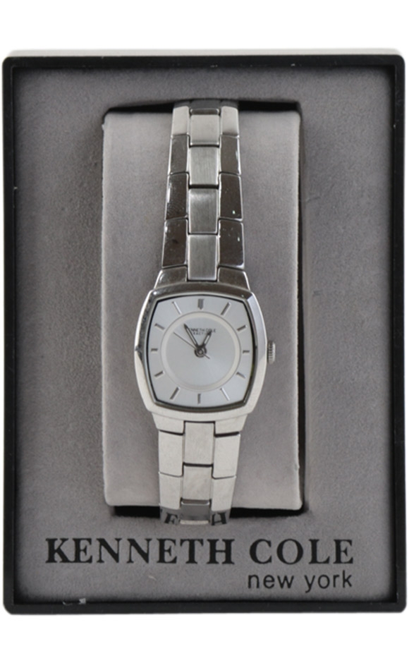 Kenneth Cole Silver Chain Watch