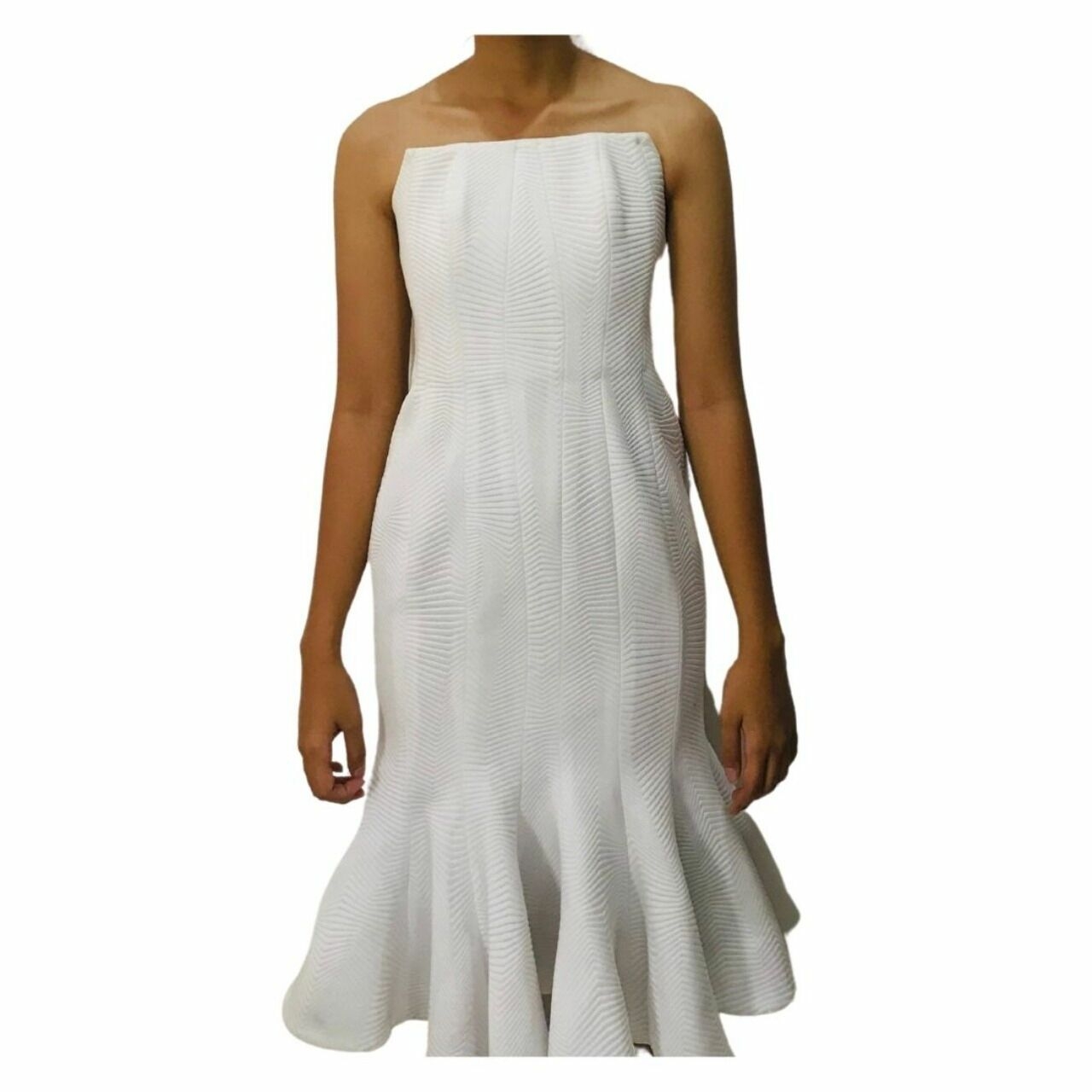 Patrick Owen White Mini Dress