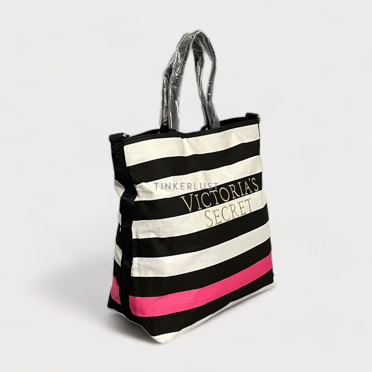 Victoria Secret Striped Beach Bag