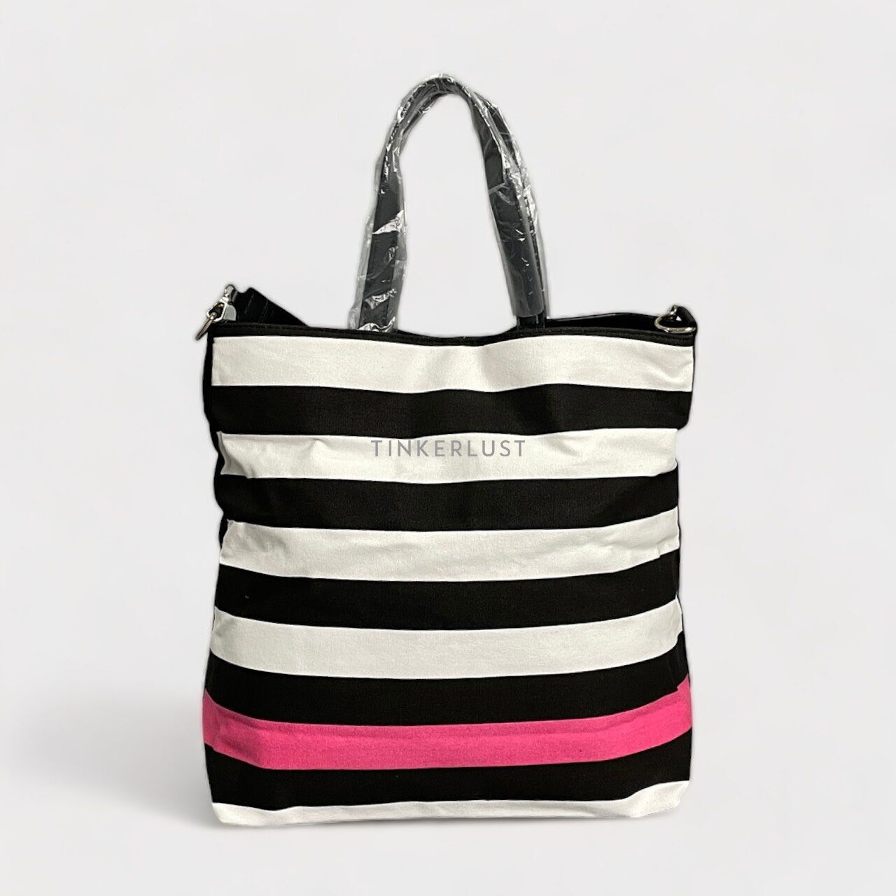 Victoria Secret Striped Beach Bag