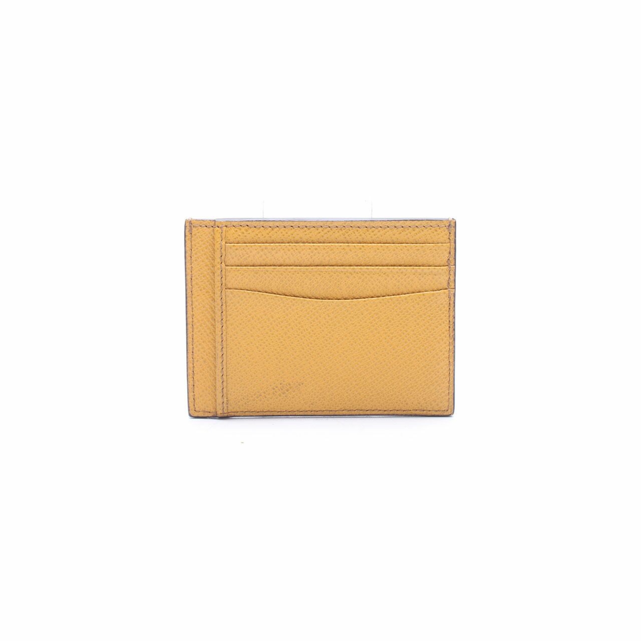Boss Hugo Boss Signature Mustard Small Leather Card Wallet
