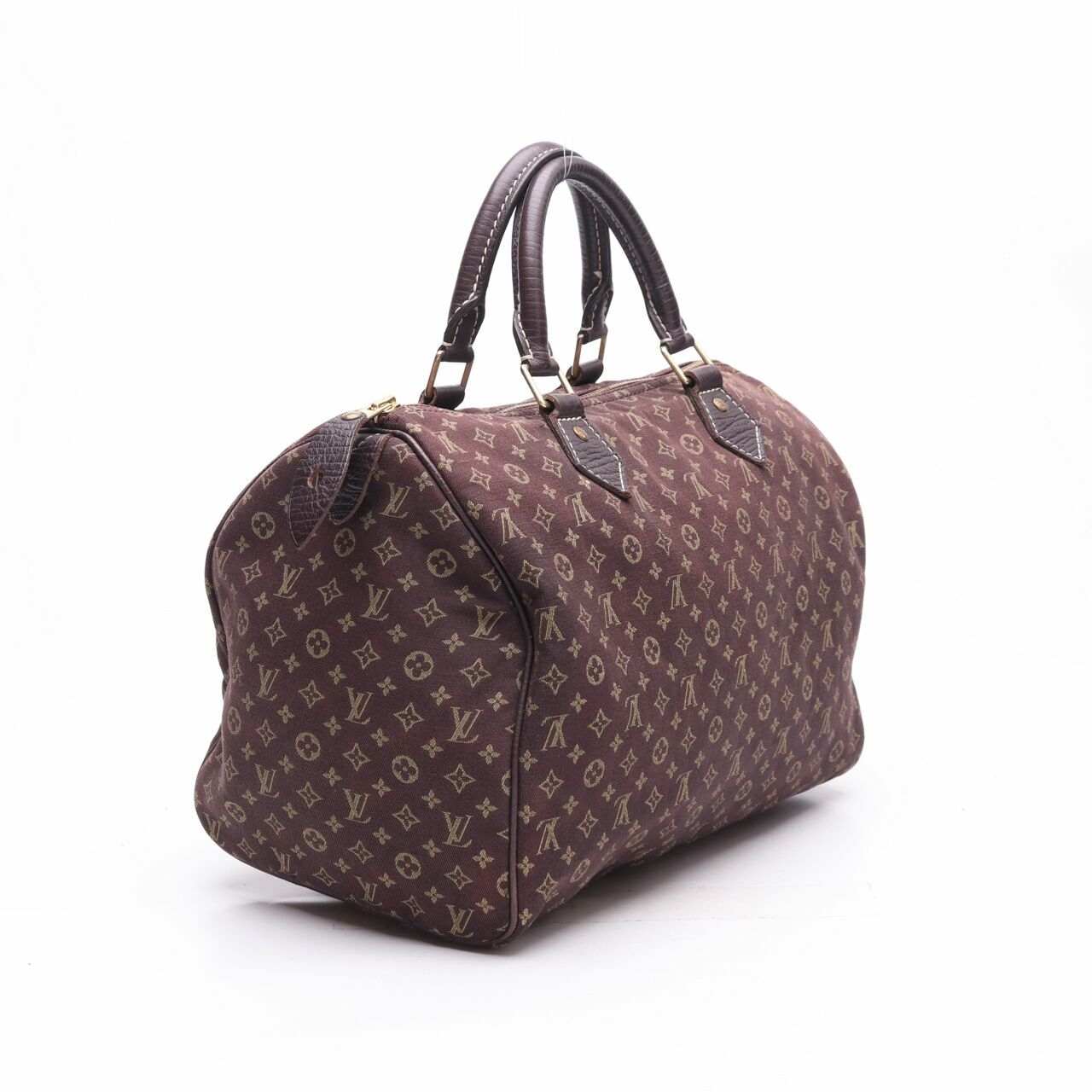 Louis Vuitton Speedy Monogram Brown Canvas Hand Bag